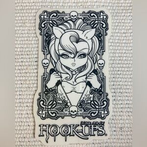 Hook-ups Skateboards early 2000s True Vintage Sticker